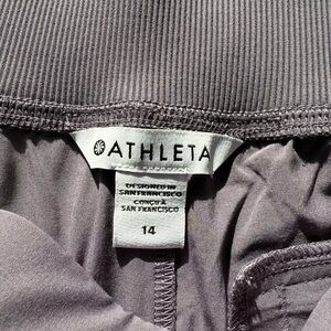 Athleta Charcoal Gray Leggings